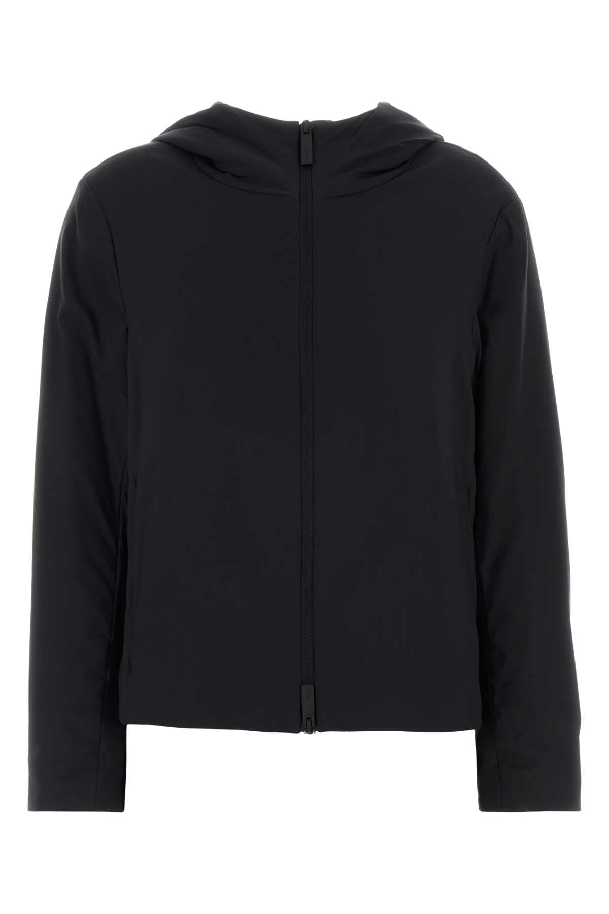 Black nylon jacket