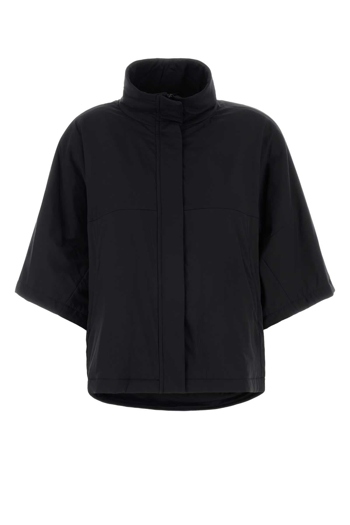 Black nylon jacket