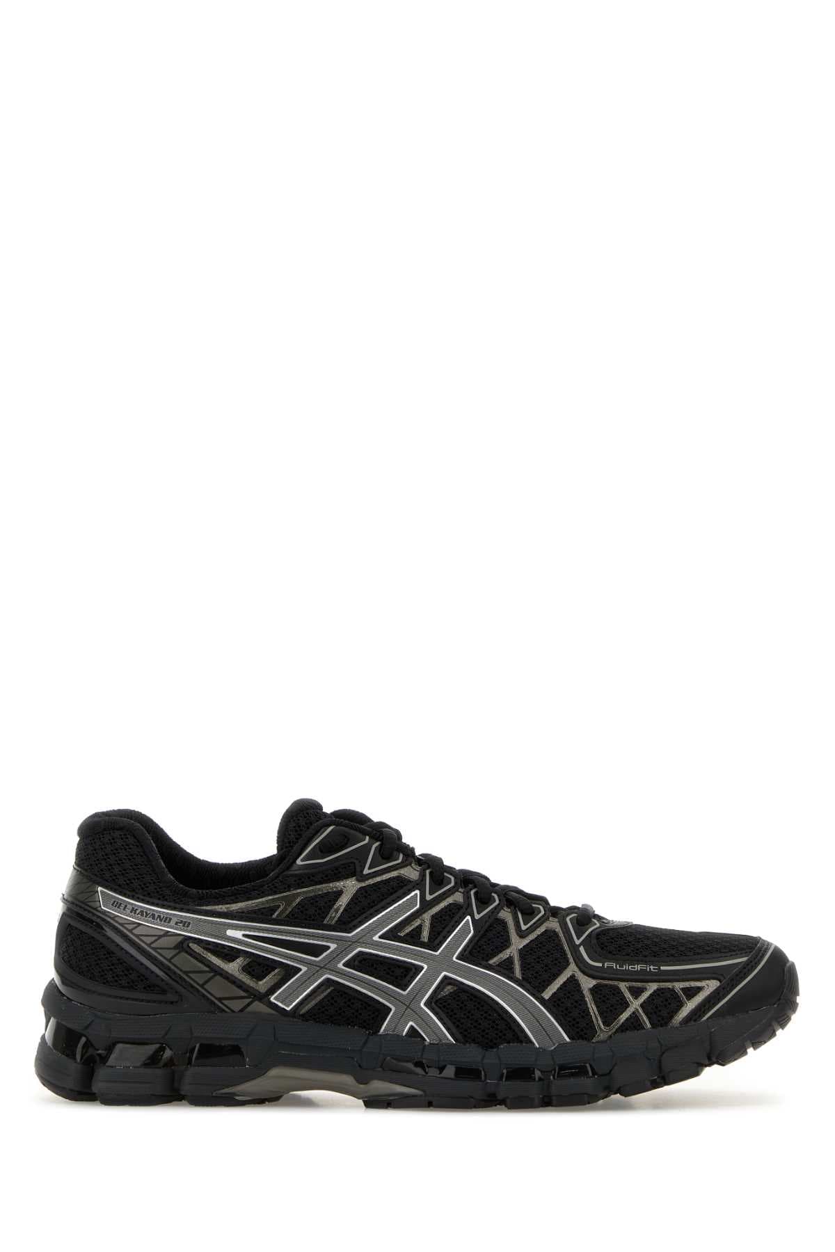 Black mesh and rubber GEL-KAYANO 20 sneakers