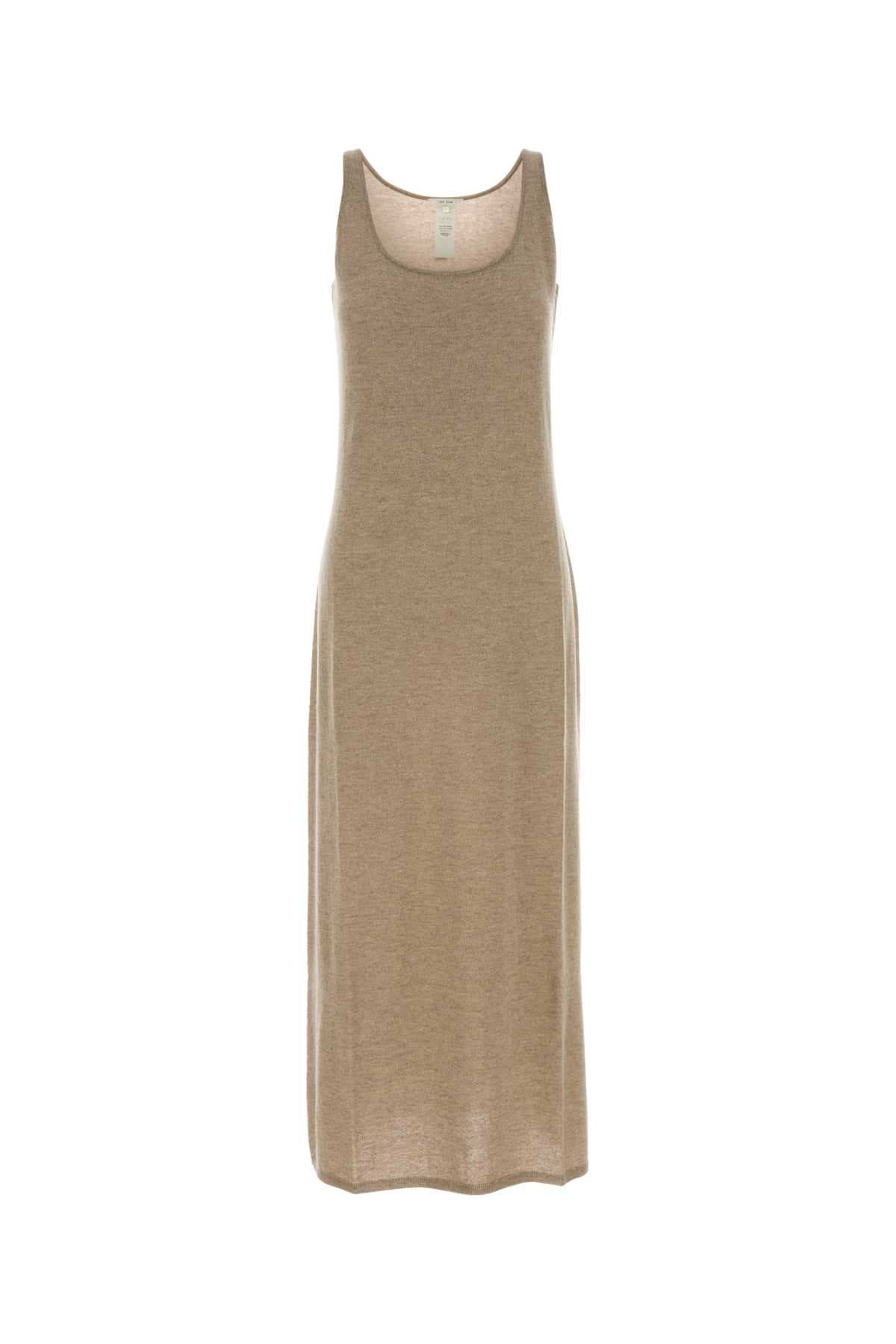 Beige cashmere Nareen dress