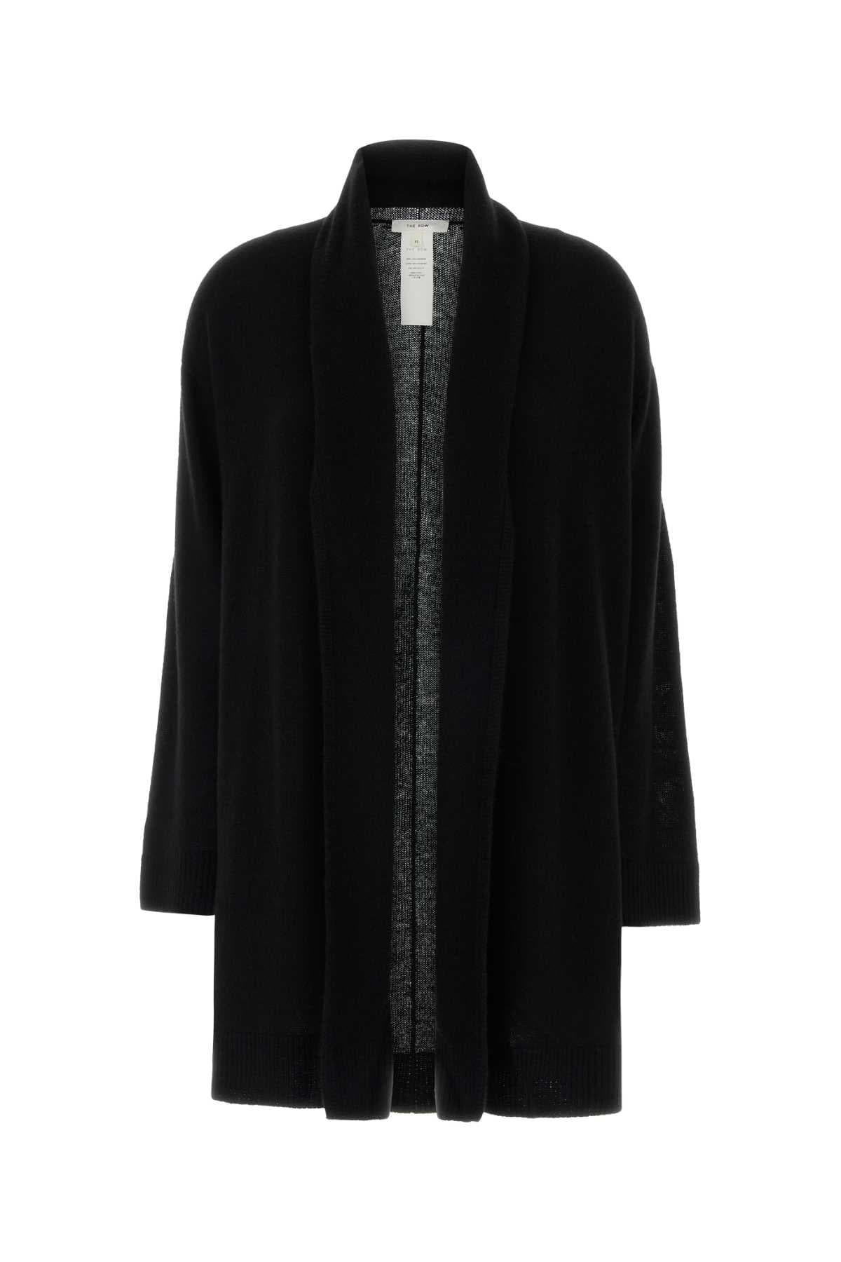 Black cashmere Ovaan cardigan