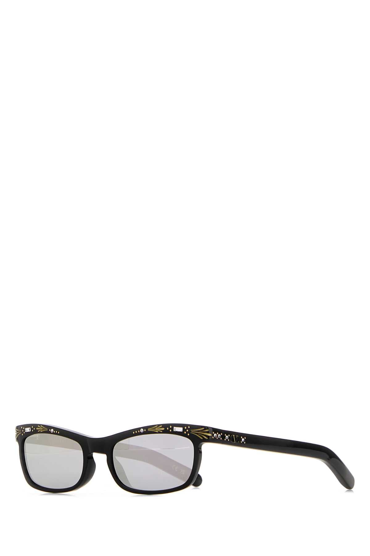 Black acetate sunglasses