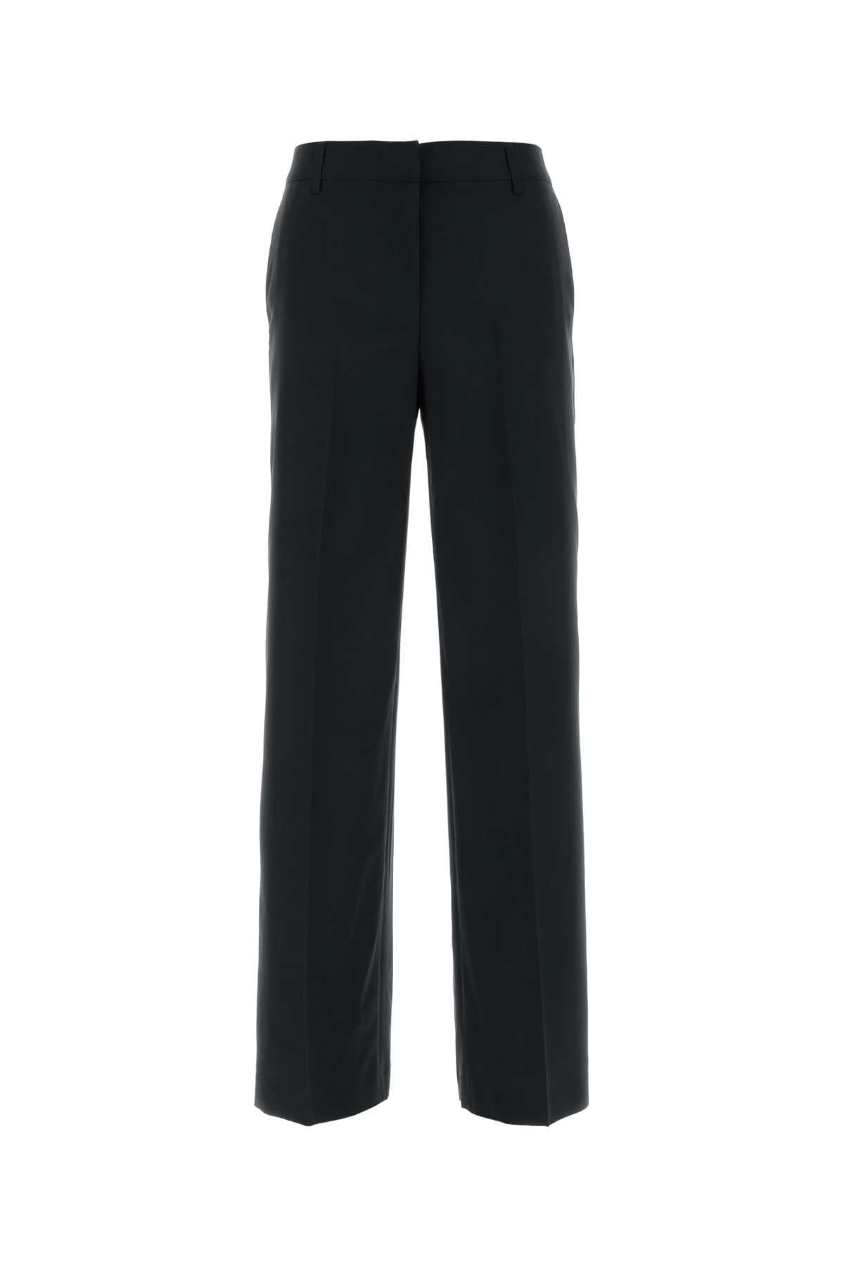Black twill Francoise pant