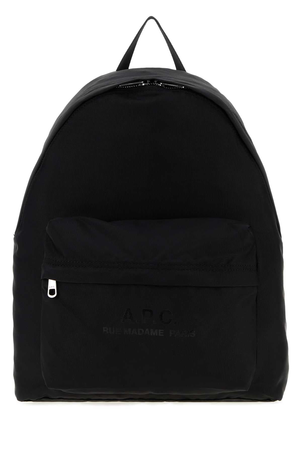 Black canvas small Sac A Dos backpack