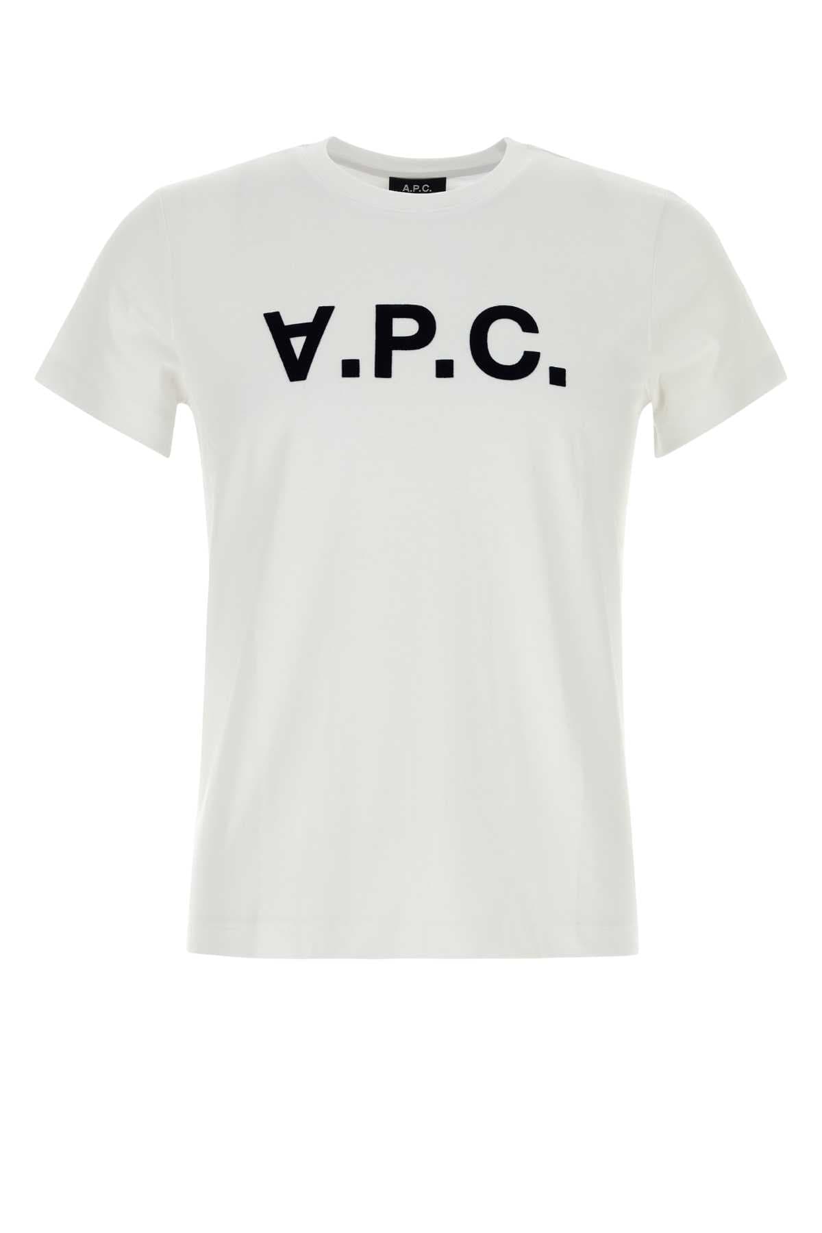 White cotton t-shirt