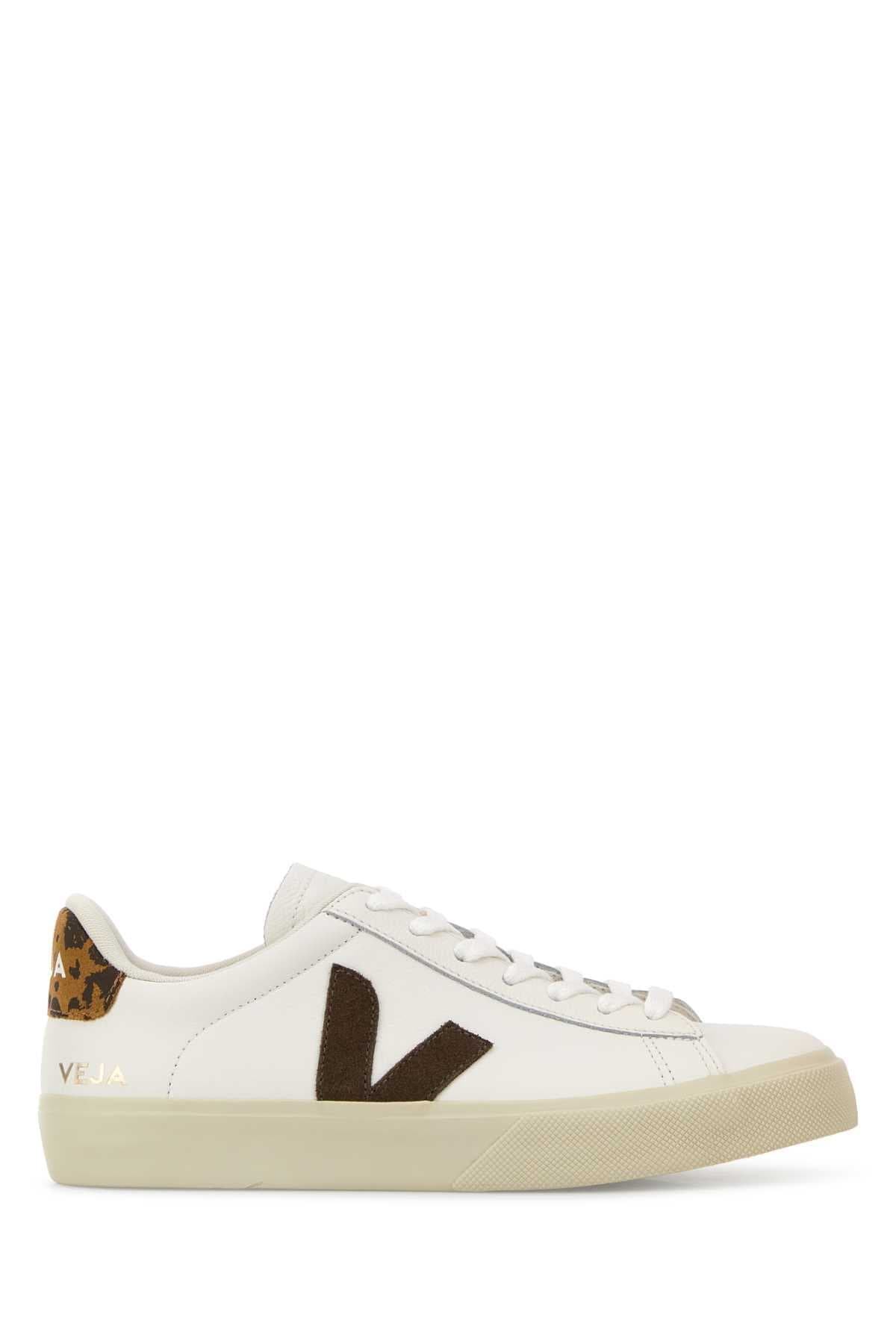 White leather Campo sneakers