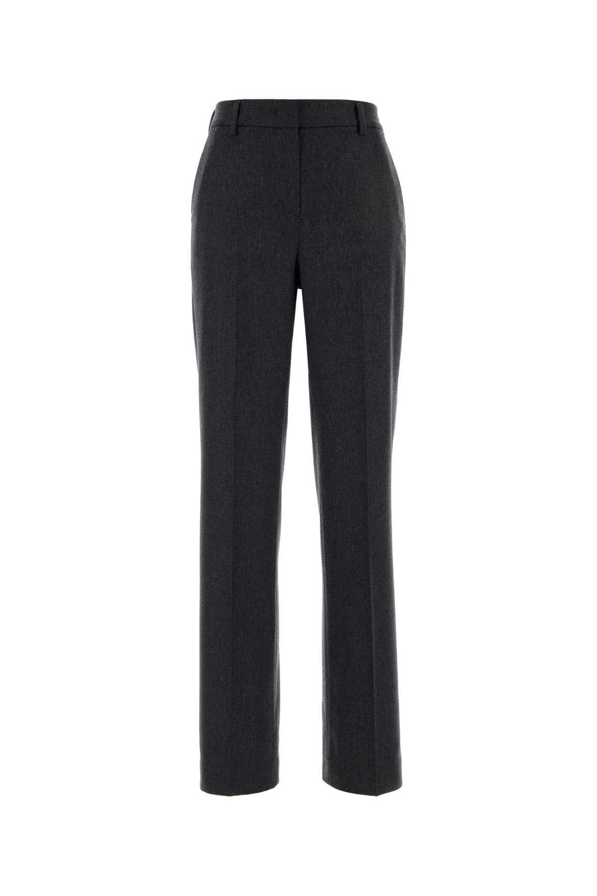Graphite wool blend Ambra pant