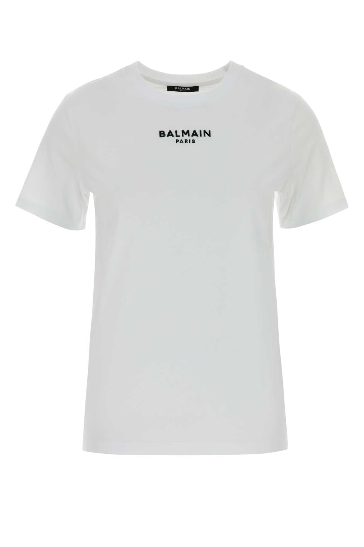 White cotton t-shirt