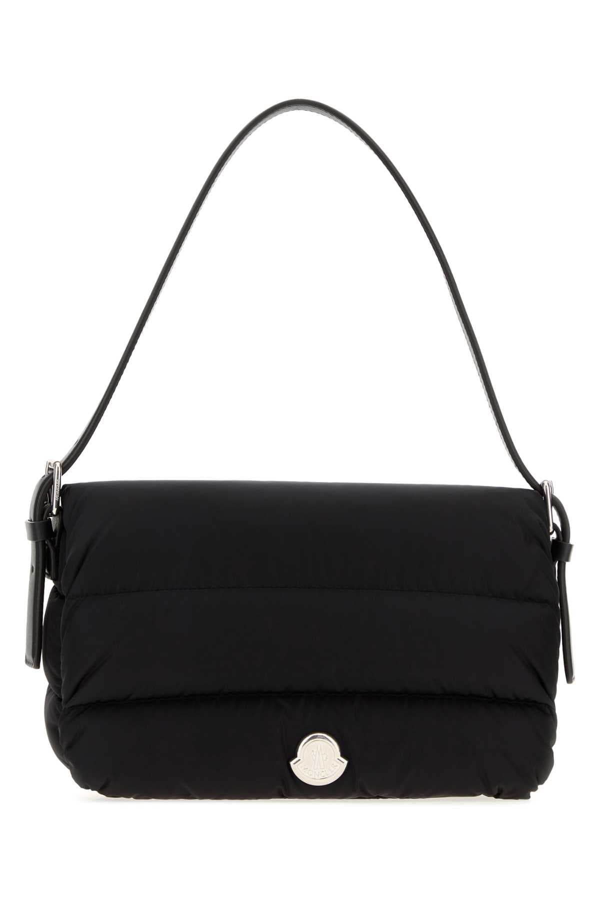 Black nylon Caradoc shoulder bag