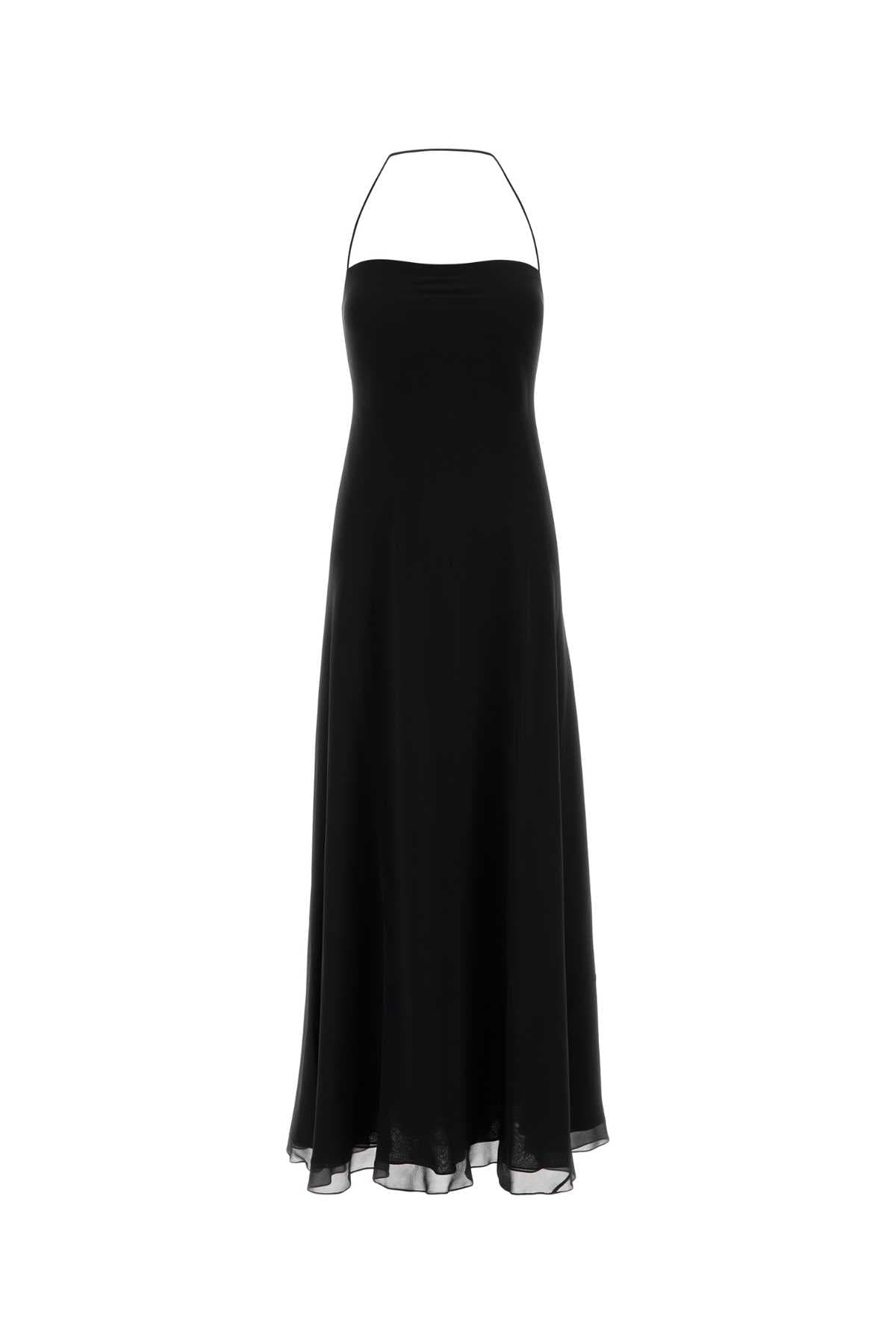 Black crepe Javier dress