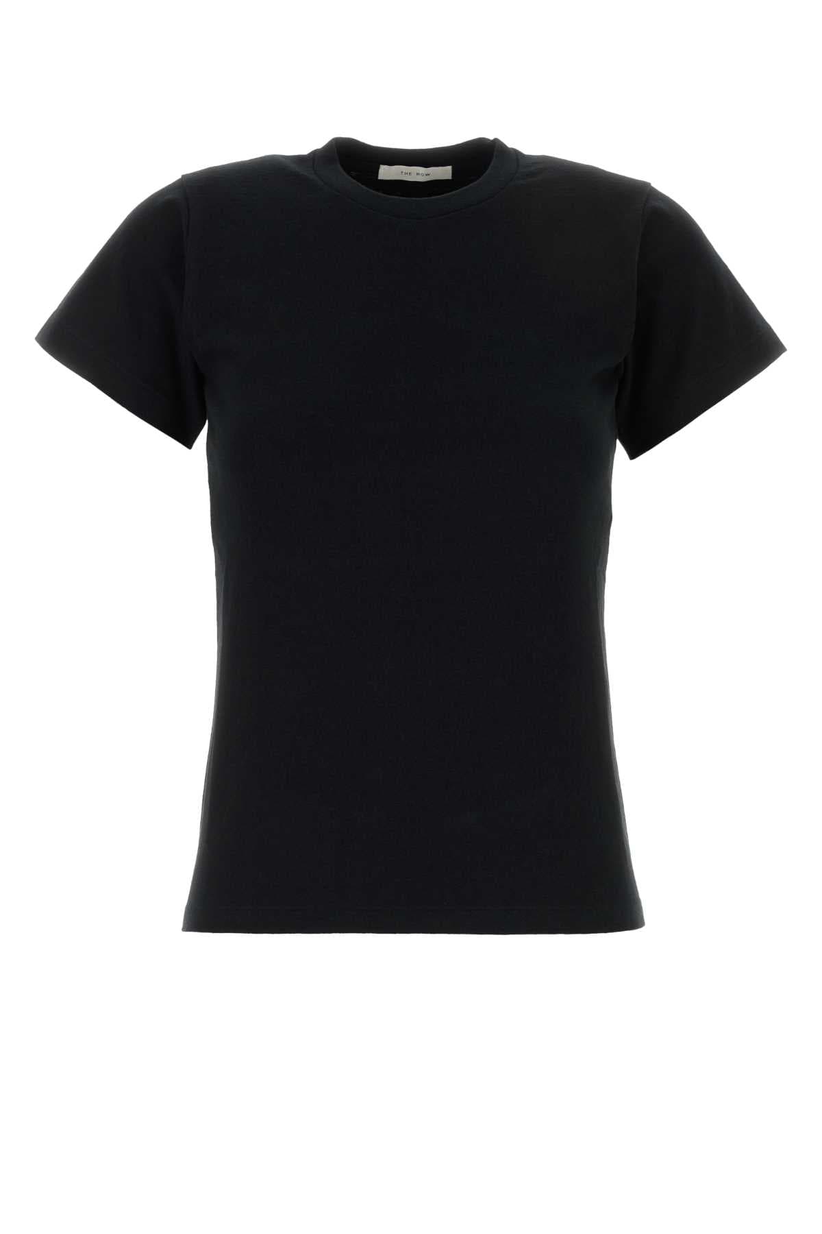Black cotton Duca t-shirt