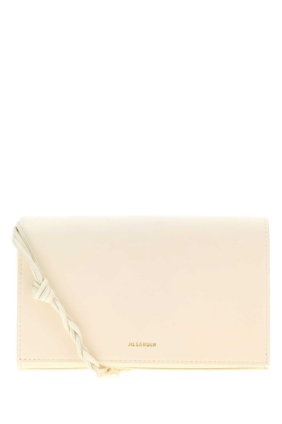 Ivory leather Tangle wallet