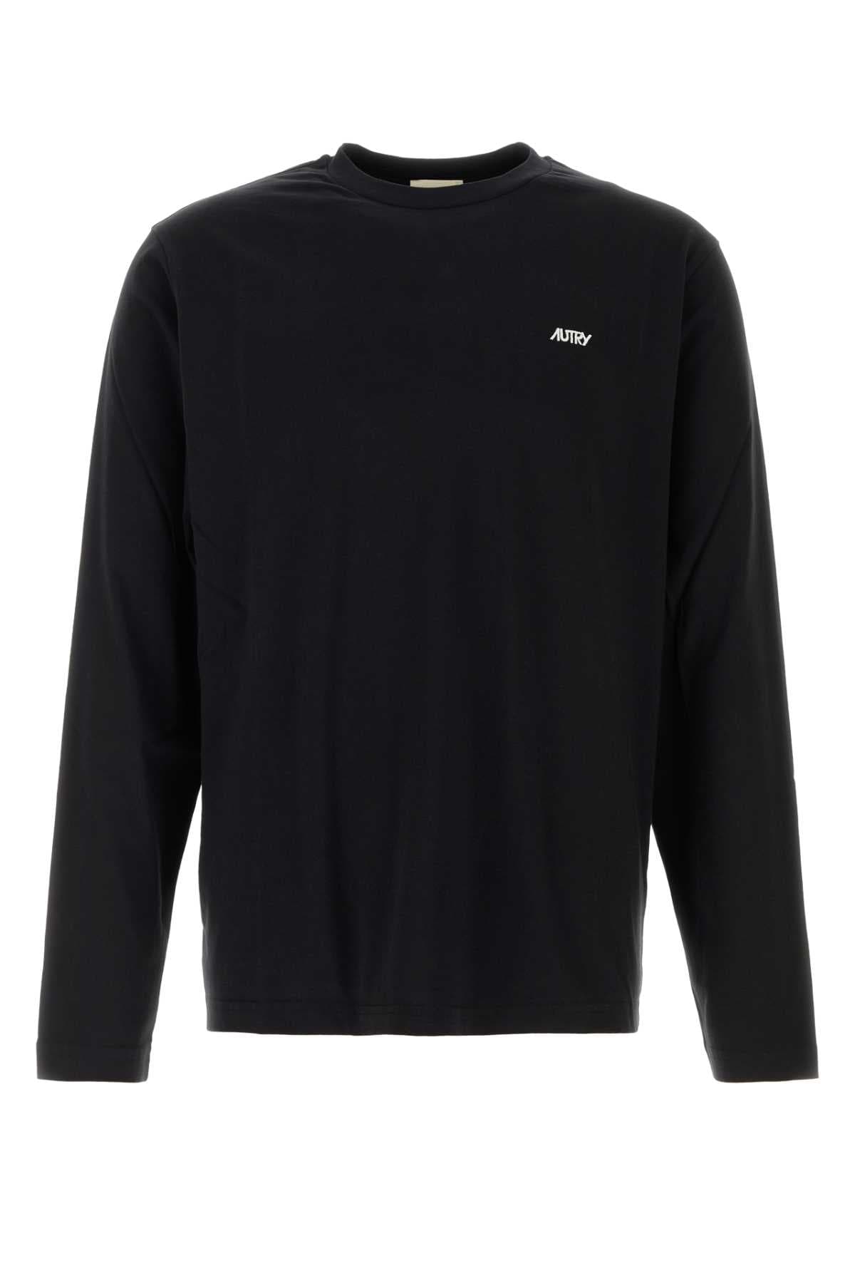 Black cotton t-shirt