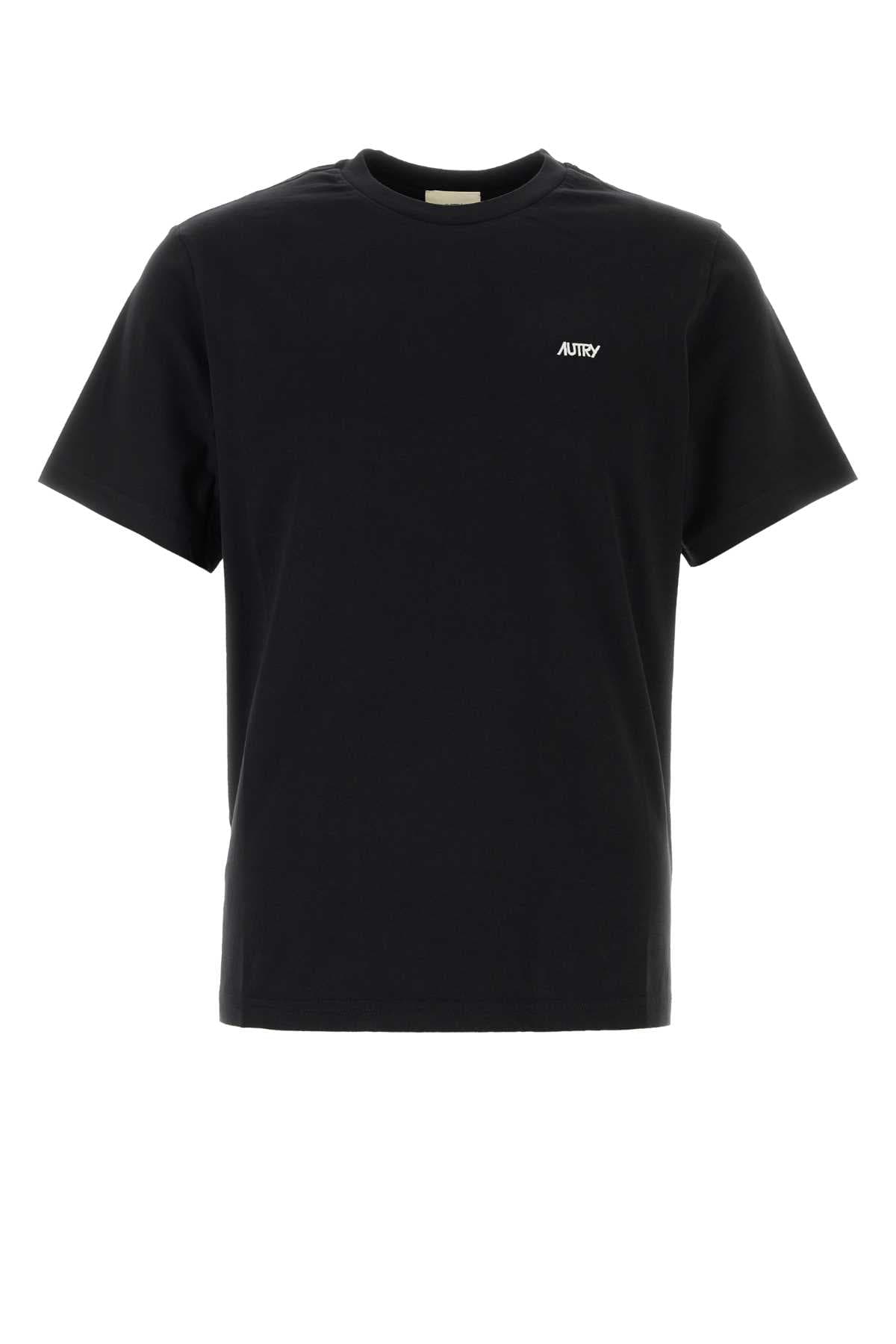 Black cotton t-shirt