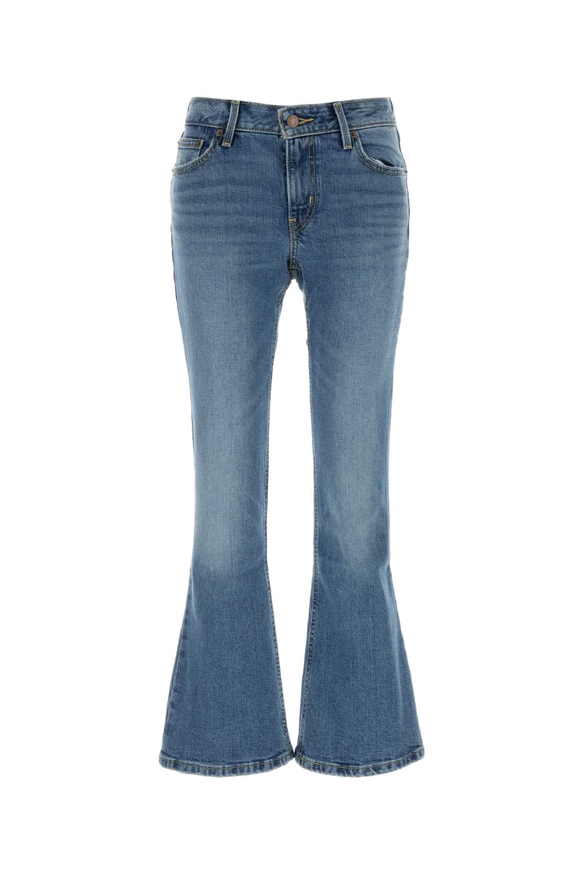Stretch denim jeans