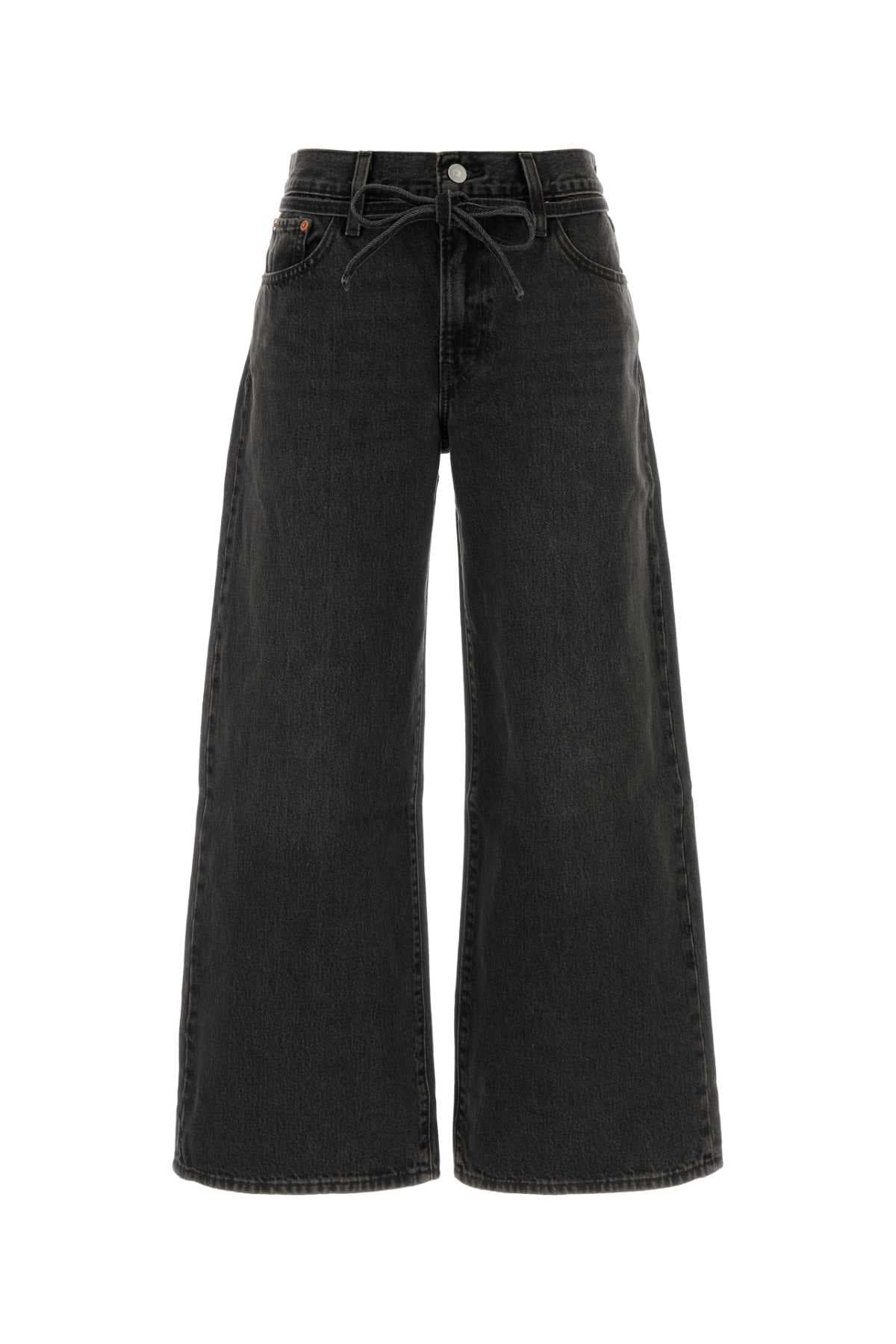 Black denim XL Straight jeans