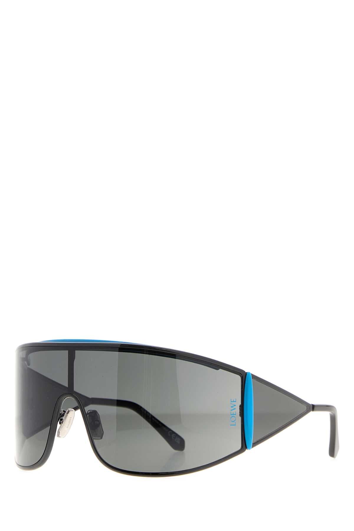 Black metal sunglasses