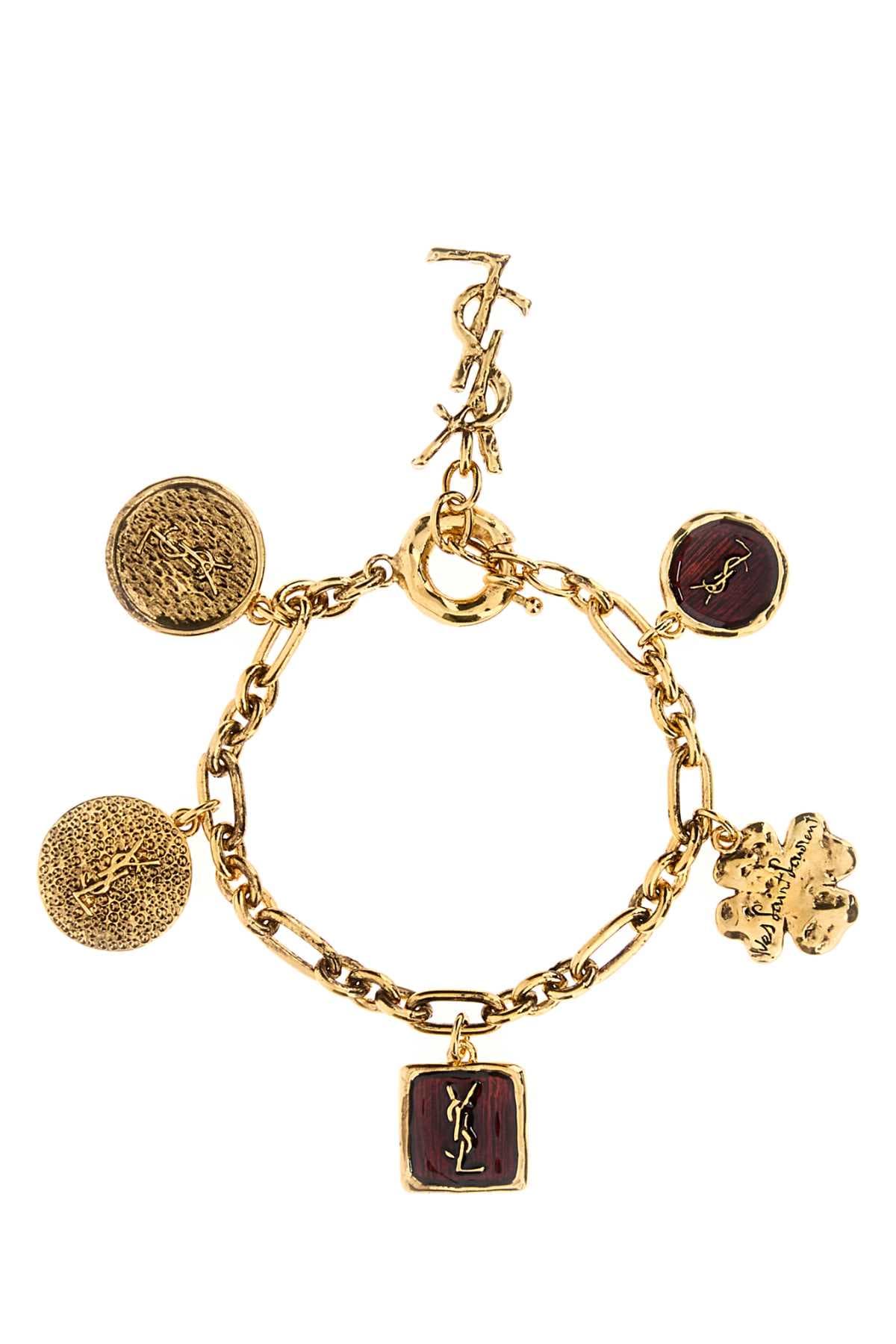 Gold metal Cassandre bracelet